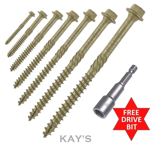 Hex head landscape screws - hex,