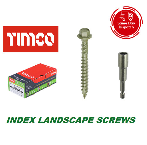Hex head landscape screws - landscape,