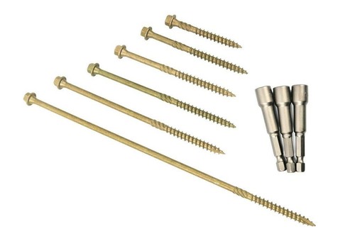 Hex head landscape screws - hex,