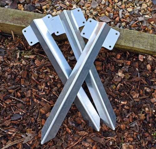 10x railway sleeper brackets - railway,